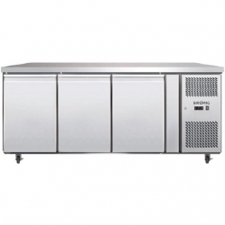 Bromic UBC1795SD 3 door undercounter s/steel chiller (solid dr)